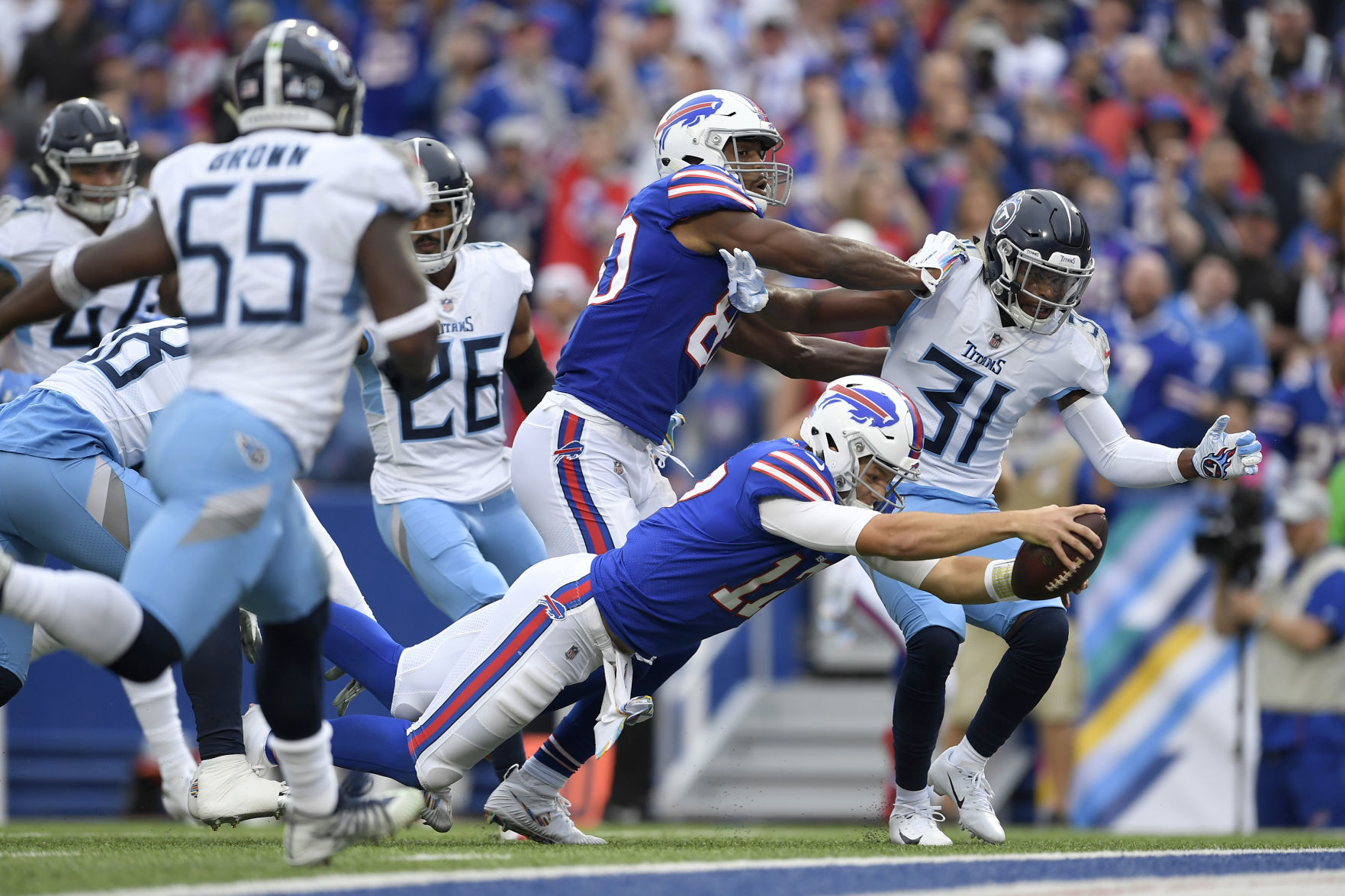 Titans Bills Football